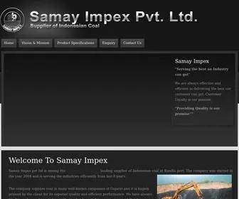 Samayimpex.com(Samay Impex) Screenshot