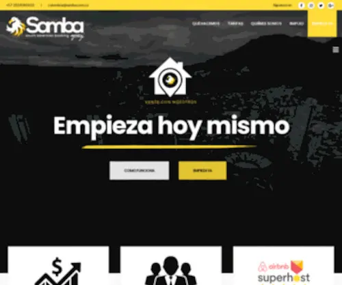 Samba.com.co(Gestión) Screenshot