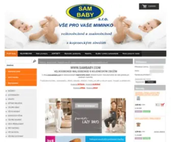 Sambaby.com(Sambaby s.r.o) Screenshot