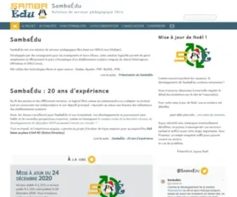 Sambaedu.org(SambaÉdu est une solution de serveur pédagogique libre basé sur GNU/Linux (Debian)) Screenshot