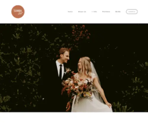 Sambajoy.com(Vancouver Wedding Photographer) Screenshot