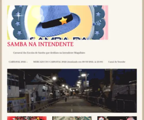 Sambanaintendente.blog(SAMBA NA INTENDENTE) Screenshot