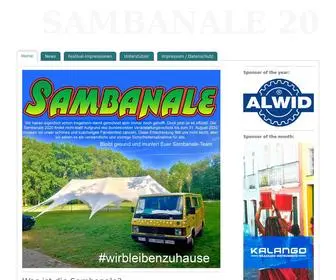 Sambanale.com(Sambistatreff und FestivalBadbergen) Screenshot