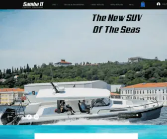 Sambapowerboats.com(SAMBA 11) Screenshot