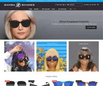 Sambashades.com(Samba Shades) Screenshot