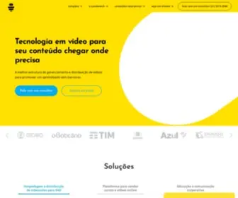 Sambatech.com.br(Plataforma EAD) Screenshot