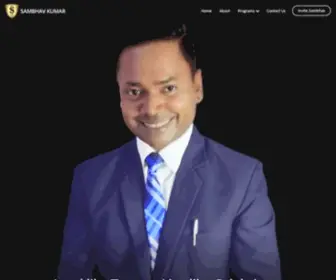 SambhavKumar.com(Sambhav Kumar) Screenshot