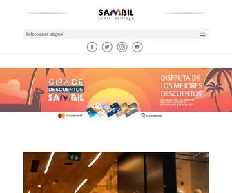 Sambil.com.do(Home) Screenshot