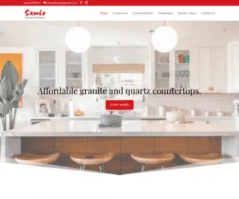 Sambogranite.co.za(Kitchens and Countertops) Screenshot