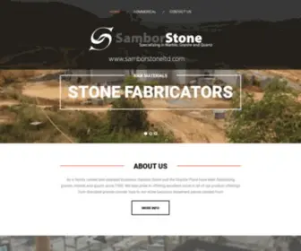 Samborstone.com(Sambor Stone) Screenshot