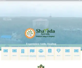 Samch.co.in(Sharada Ayurveda Hospital) Screenshot