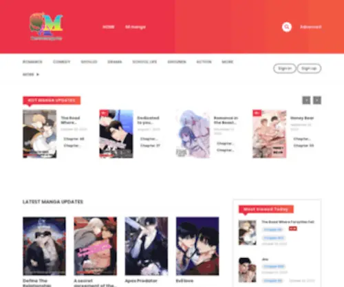 Samchanmanga.com(Nginx) Screenshot