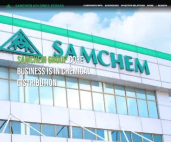 Samchem.com.my(Samchem Holdings Berhad) Screenshot