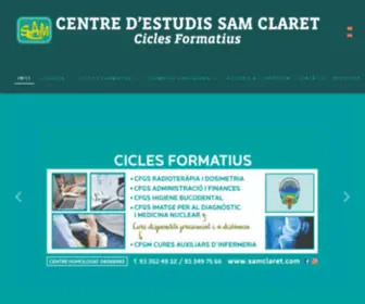 Samclaret.com(Samclaret) Screenshot