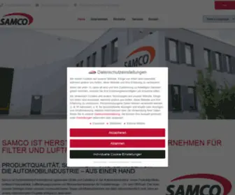 Samco.com.de(Samco) Screenshot