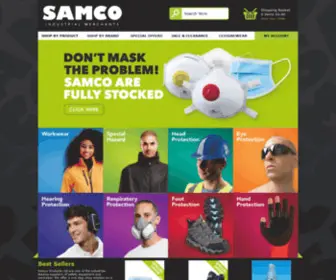 Samcoproducts.co.uk(Samco Industrial Merchants) Screenshot