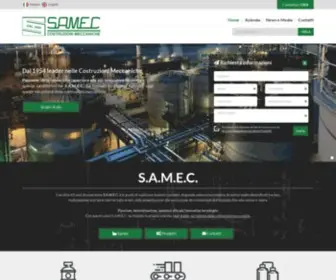 Samecspa.com(Costruzioni Meccaniche) Screenshot