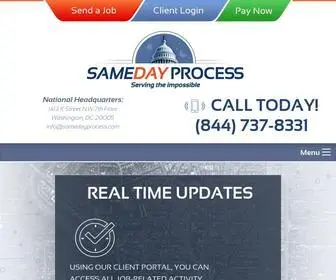 Samedayprocess.com(Same Day Process) Screenshot