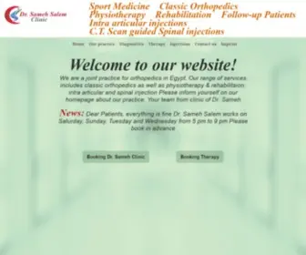 Samehsalem.com(Dr.Sameh Salem) Screenshot