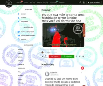 Samemes.com.br(South America Memes) Screenshot