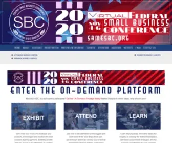 Samesbc.org(SAME Small Business Conference (SBC)) Screenshot