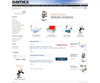 Samex.com.pl(Centrum Wyposażenia Krojowni) Screenshot