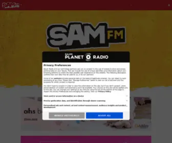 Samfm.co.uk(Listen live to your favourite music and presenters at Hits Radio (Bristol & The South West)) Screenshot