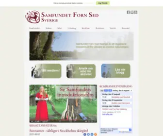 Samfundetfornsed.se(Samfundetfornsed) Screenshot