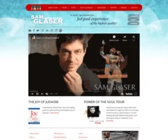 SamGlaser.com(Sam Glaser) Screenshot