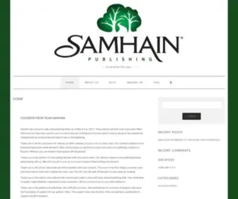 Samhainpublishing.com(It's all about the story) Screenshot