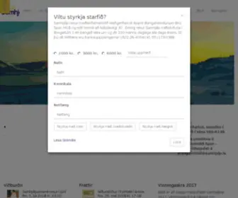 SamhJalp.is(Samhjálp) Screenshot