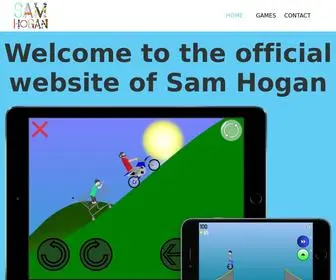 Samhogan.net(Sam Hogan) Screenshot