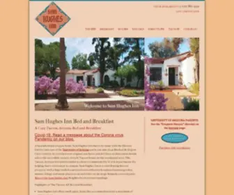 Samhughesinn.com(Tucson, Arizona Bed and Breakfast) Screenshot