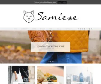 Samieze.com(Fashion Blog and Food Blog from Berlin) Screenshot
