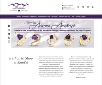 Samifinejewelry.com(Best Jewelry Store in Fountain Hills AZ) Screenshot