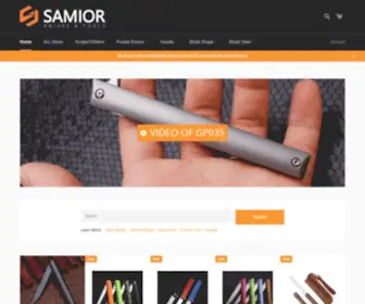 Samior.com(The Best Place to Buy Knives) Screenshot