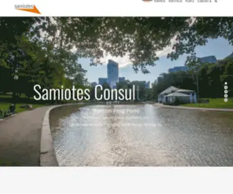 Samiotes.com(Samiotes Consultants) Screenshot