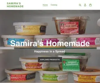 Samirashomemade.store(Samira's Homemade) Screenshot