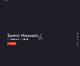 Samirhossain.com(Riccardo Zanutta) Screenshot