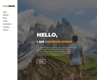Samironbarai.com(Samiron Barai) Screenshot