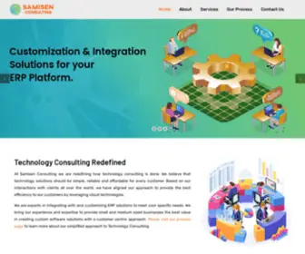 Samisenconsulting.com(Implementation Partners) Screenshot
