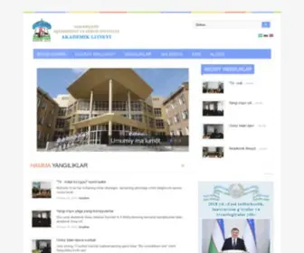 Samisi.uz(Samarqand iqtisodiyot va servis instituti akademik litseyi) Screenshot