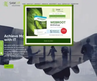 Samitsolutions.com(SAM IT Solutions) Screenshot