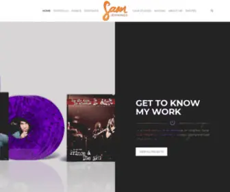 Samjennings.com(Creative Design Portfolio) Screenshot