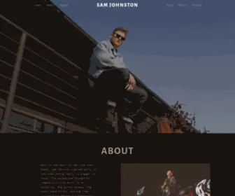 Samjohnstonmusic.com(Sam Johnston) Screenshot