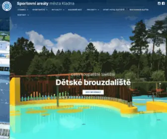 Samk.cz(Sportovní areály města Kladna) Screenshot