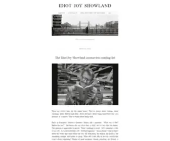 Samkriss.com(Idiot Joy Showland) Screenshot