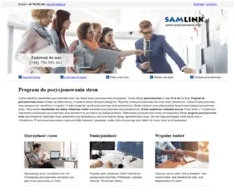 Samlink.pl(Program do pozycjonowania stron) Screenshot