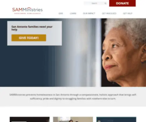 Samm.org(SAMMinistries) Screenshot