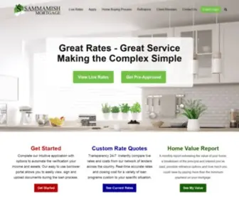 Sammamishmortgage.com(Mortgage Company WA) Screenshot